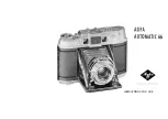 AGFA Automatic 66 Instructions For Use Manual preview