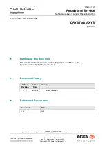 Preview for 99 page of AGFA DRYSTAR AXYS Service Manual