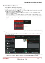 Preview for 62 page of AGFA Jeti Tauro H3300LED Series Operator'S Manual