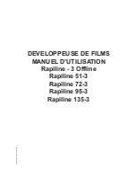 Preview for 37 page of AGFA Rapiline 135-3 User Manual