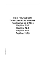 Preview for 117 page of AGFA Rapiline 135-3 User Manual