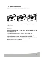 Предварительный просмотр 6 страницы AgfaPhoto AC8130D User Manual