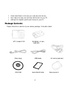 Предварительный просмотр 9 страницы AgfaPhoto Compact 100 Specifications