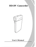 Preview for 1 page of AgfaPhoto HD-DV Camcorder User Manual