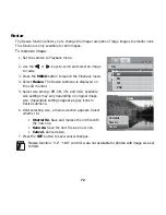 Предварительный просмотр 78 страницы AgfaPhoto OPTIMA 100 User Manual