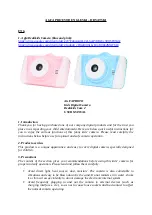 Предварительный просмотр 1 страницы AgfaPhoto Realikids Cam 2 User Manual