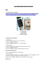 Предварительный просмотр 1 страницы AgfaPhoto REALPIX MINI P User Manual