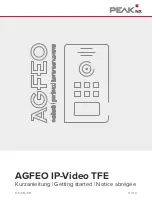 AGFEO IP-Video TFE Getting Started preview