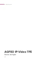 Preview for 25 page of AGFEO IP-Video TFE Getting Started