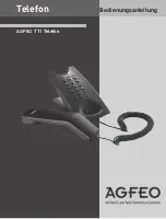 AGFEO T 11 Manual preview