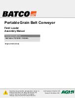 Предварительный просмотр 1 страницы AGI Batco 1500 Series: Batco FX1535FL Assembly Manual