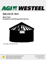 AGI Westeel Installation And Storage Instructions preview