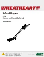 AGI WHEATHEART X130 Operator And Assembly Manual preview