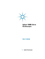 Preview for 1 page of Agilent Technologies 1000 Series User Manual