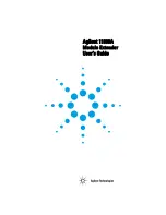 Предварительный просмотр 1 страницы Agilent Technologies 11898A User Manual