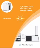 Preview for 1 page of Agilent Technologies 1260 Infinity User Manual