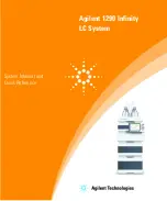 Agilent Technologies 1290 Infinity LC System System Manual And Quick Reference предпросмотр