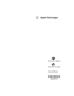 Предварительный просмотр 12 страницы Agilent Technologies 19239A Installation Manual