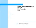 Agilent Technologies 3070 Series Site Preparation предпросмотр