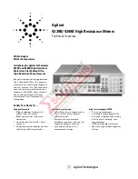 Предварительный просмотр 2 страницы Agilent Technologies 339B Technical Overview