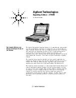 Agilent Technologies 37907A Technical Overview preview