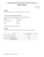 Предварительный просмотр 5 страницы Agilent Technologies 4395A Manual Change