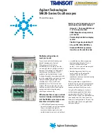 Agilent Technologies 54620 Series Product Overview предпросмотр