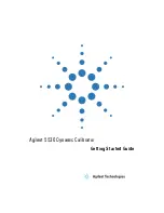 Preview for 1 page of Agilent Technologies 5530 Getting Started Manual