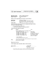 Preview for 146 page of Agilent Technologies 5530 Getting Started Manual