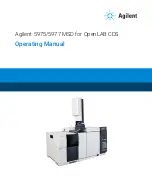 Agilent Technologies 5975 Series Operating Manual preview