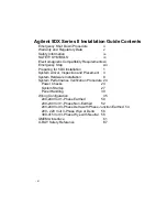 Предварительный просмотр 3 страницы Agilent Technologies 5DX II Series Installation Manual