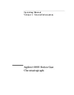 Agilent Technologies 6890 Series Operating Manual preview