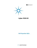 Agilent Technologies 7820A GC Site Preparation Manual preview