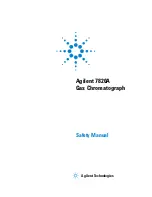 Предварительный просмотр 1 страницы Agilent Technologies 7820A Safety Manual