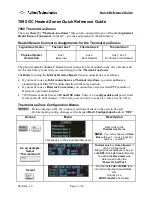 Agilent Technologies 7890 Series Quick Reference Manual preview