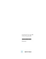 Предварительный просмотр 146 страницы Agilent Technologies 81250 Installation Manual