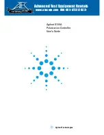 Agilent Technologies 8169A User Manual preview