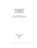 Agilent Technologies 83236B Operating Manual preview