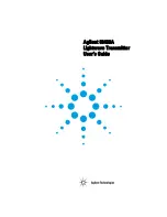 Предварительный просмотр 2 страницы Agilent Technologies 83433A User Manual