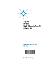 Agilent Technologies 85130C Operating And Service Manual preview