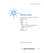 Preview for 73 page of Agilent Technologies 869-8928R003 User Manual