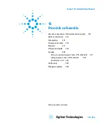 Preview for 211 page of Agilent Technologies 8698961R001 User Manual