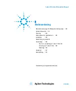 Preview for 119 page of Agilent Technologies 8698961R002 User Manual