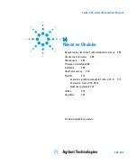 Preview for 203 page of Agilent Technologies 8698961R002 User Manual