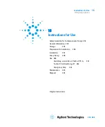 Preview for 231 page of Agilent Technologies 8698961R002 User Manual