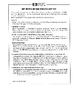 Preview for 3 page of Agilent Technologies 8970B Operating Manual