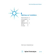 Preview for 21 page of Agilent Technologies 9191610 User Manual