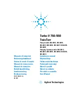 Agilent Technologies 969-6013 User Manual предпросмотр