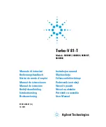 Предварительный просмотр 1 страницы Agilent Technologies 9698905 User Manual