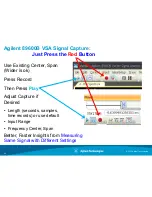 Preview for 20 page of Agilent Technologies Agile or Elusive Signals Information Sheet